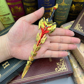 Serpent Spine Sword Replica | Genshin Impact Metal Claymore | 1:6 Scale Collectible | BlacksmithSONG - BlacksmithSONG